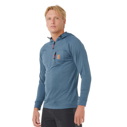 Lycra Rip Curl Search UPF - Azul Lycra Rip Curl Search UPF - Azul