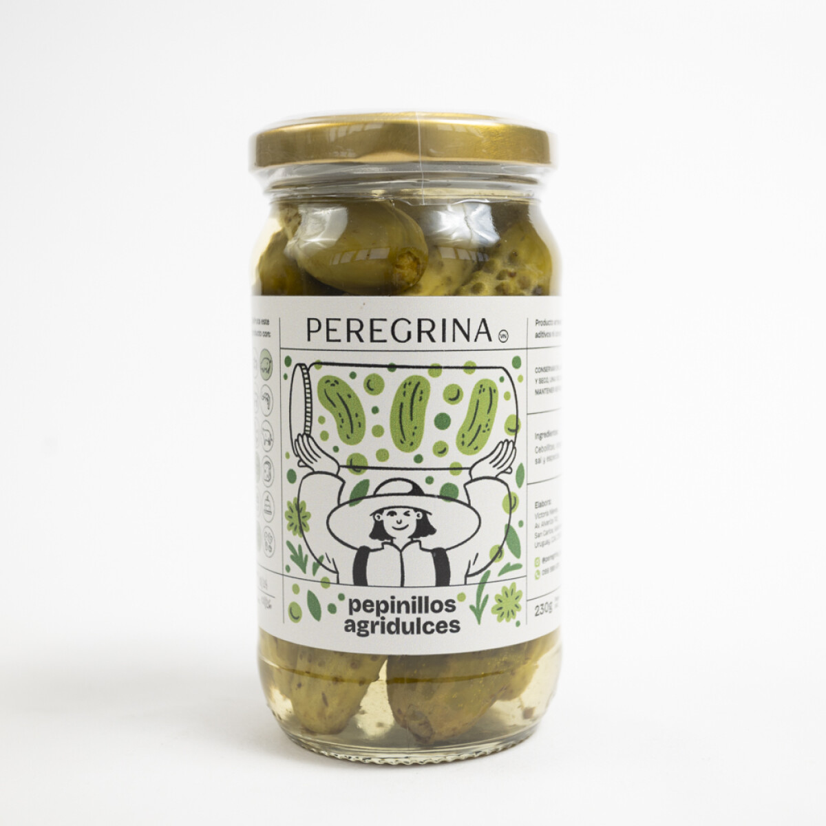 Pepinillos agridulces Peregrina 