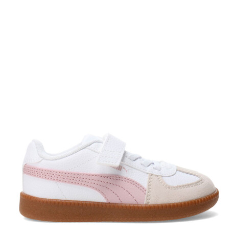 Championes de Niños Puma Club Lt Ac+Ps Blanco - Rosado