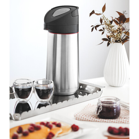 Juego 2 vasos, vidrio doble para café -TRAMONTINA TF6610