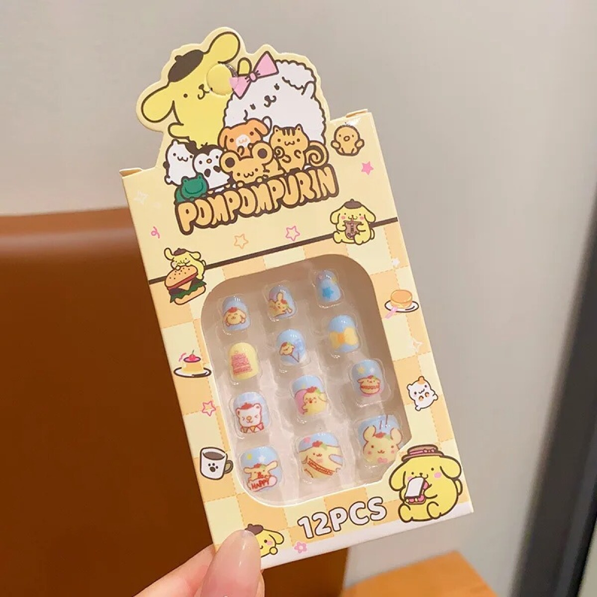 Set De Uñas Personaje - Pom Pom Purin 