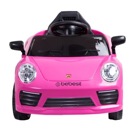 Auto a batería tipo Porsche Bebesit- ROSA Auto a batería tipo Porsche Bebesit- ROSA