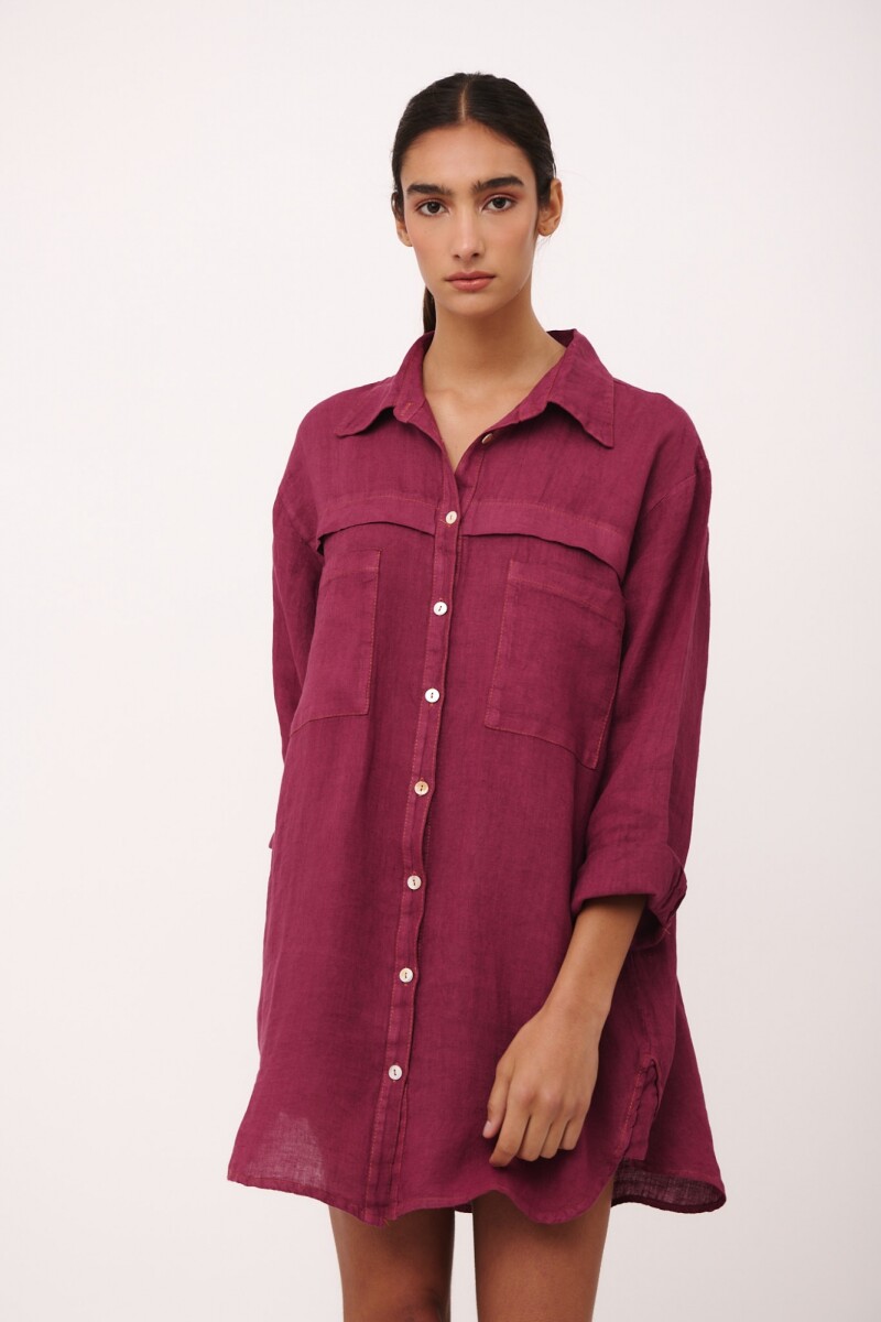 CAMISA MEN MORANGO Morado