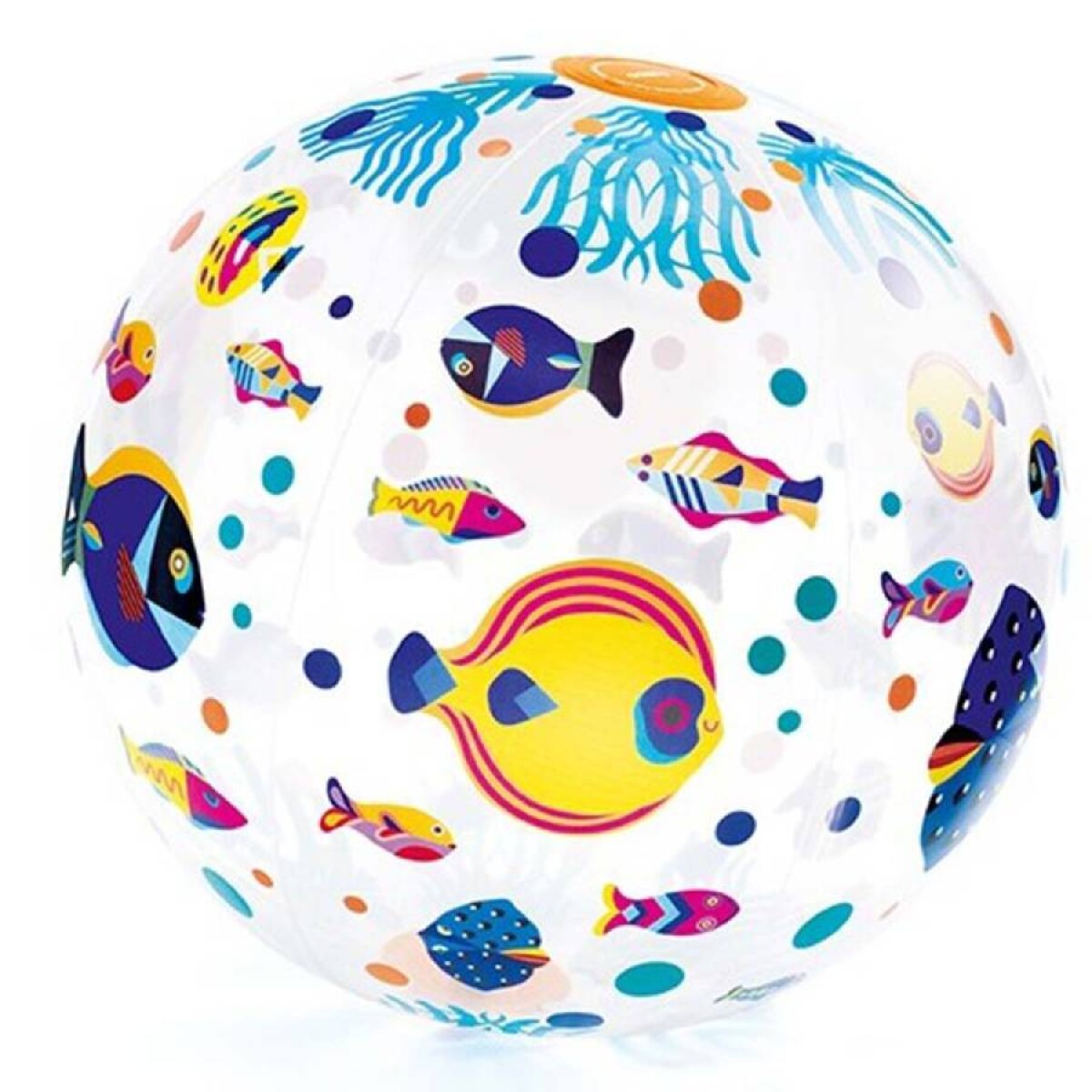 Pelota inflable de peces Djeco 