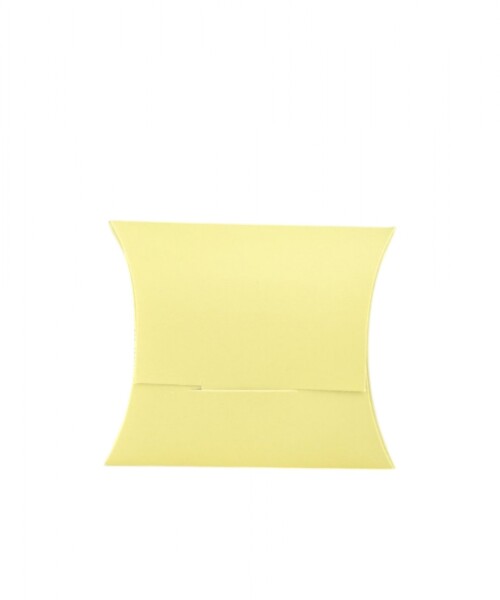Estuche pillow eco 7x8 cm. AMARILLO
