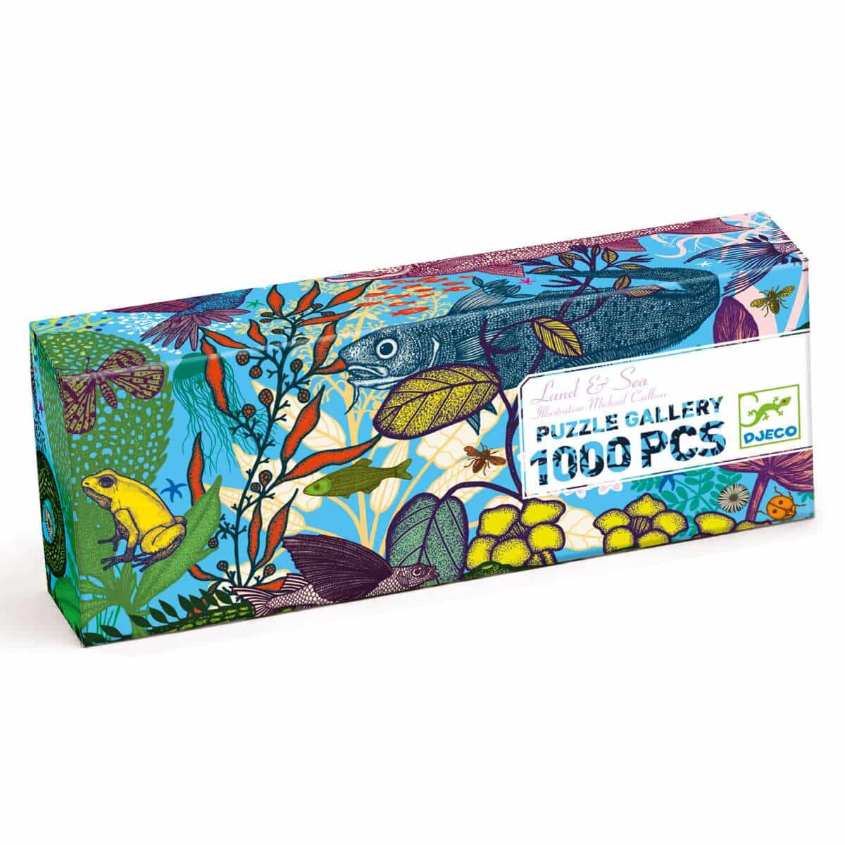 Puzzle Galería Land and Sea 1000 piezas Djeco 