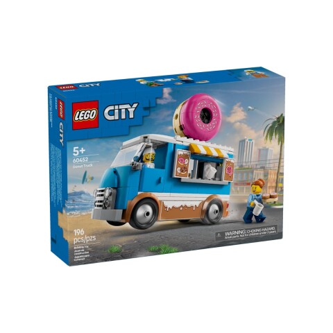 Lego City Camión de Donas 196 Pcs 5+ Lego City Camión De Donas 196 Pcs 5+