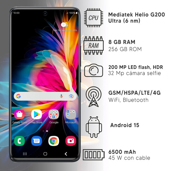Xiaomi Note 15 Pro 8gb Ram 256gb 5g + Regalo NEGRO