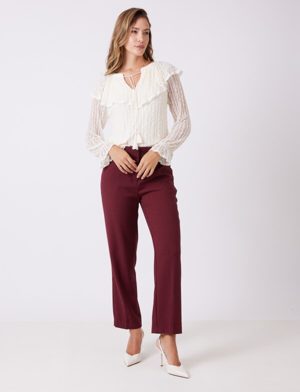 Pantalon Sastrero BORDEAUX