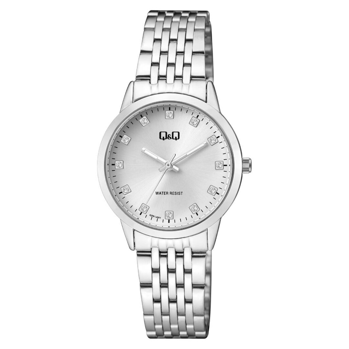 Reloj Q&Q Acero QZ81J201Y - Plateado 