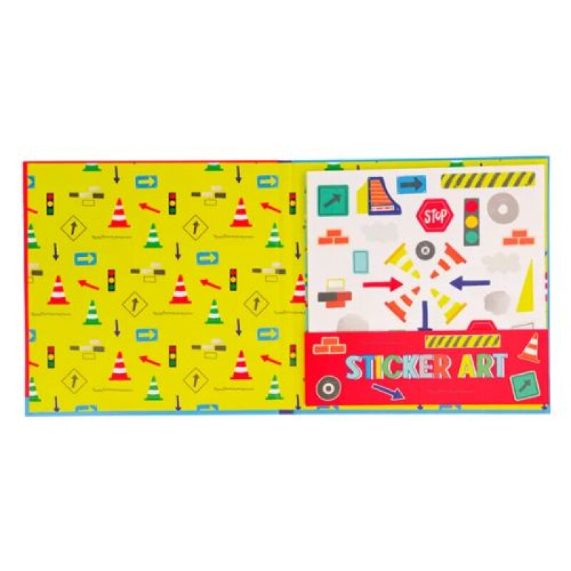 Libro de stickers Floss y Rock - Construccion Libro De Stickers Floss Y Rock - Construccion