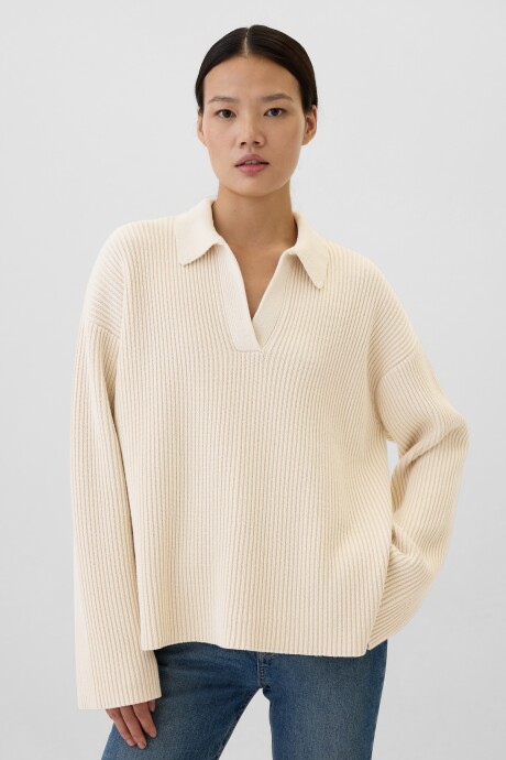Buzo Tipo Polo Mujer Birch