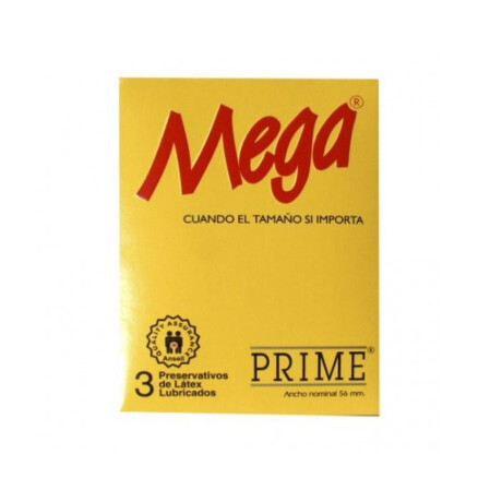 Preservativo Prime x 3 Mega