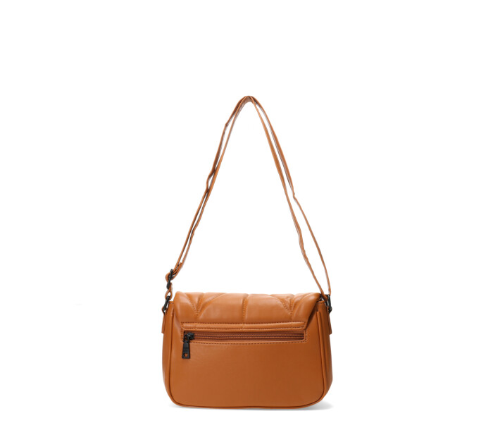 Cartera Las Oreiro Love Marrón