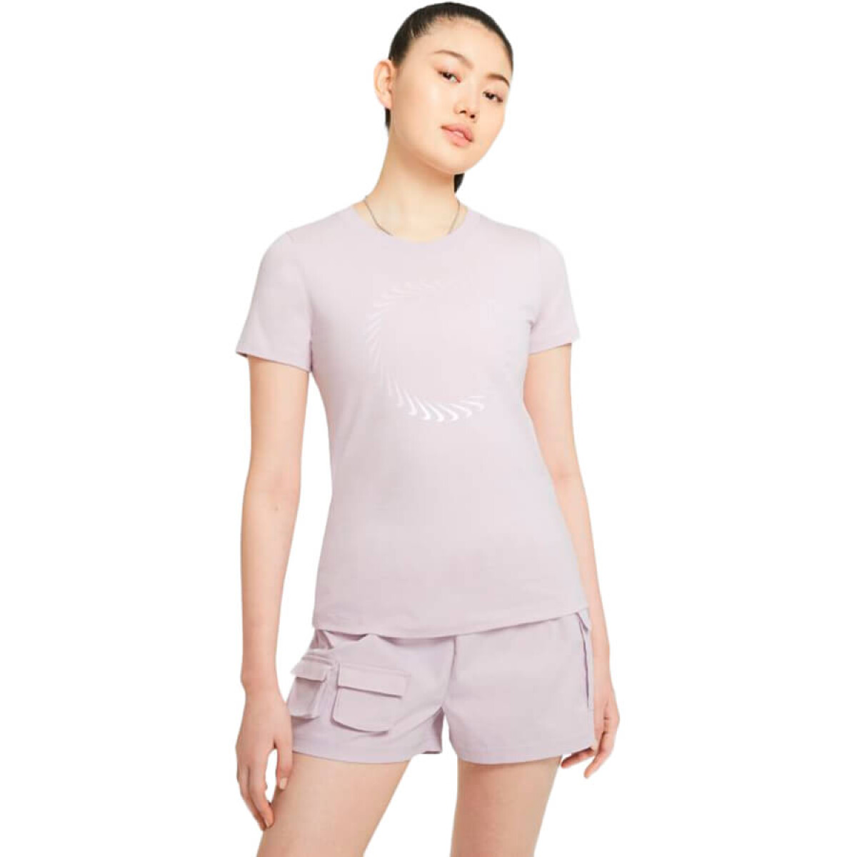 Remera Nike Moda Dama Tee Icon Clash Iced Lilac - S/C 