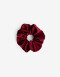 Skunzies Lisas Scrunchie Satén Burgundy - Rojo Burdeaux