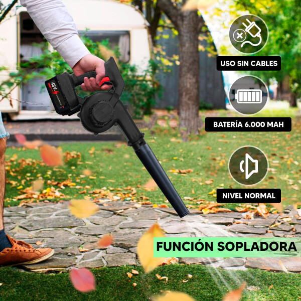 Aspiradora Y Sopladora 2 En 1 A Batería Cfj-001 SOPLADORA ASPIRADORA INALAMBRICA CFJ-001
