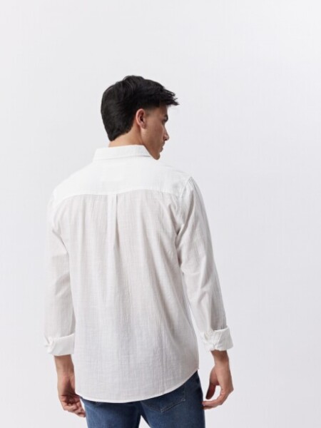 CAMISA N. SAILS 10702 M.L faro BLANCO