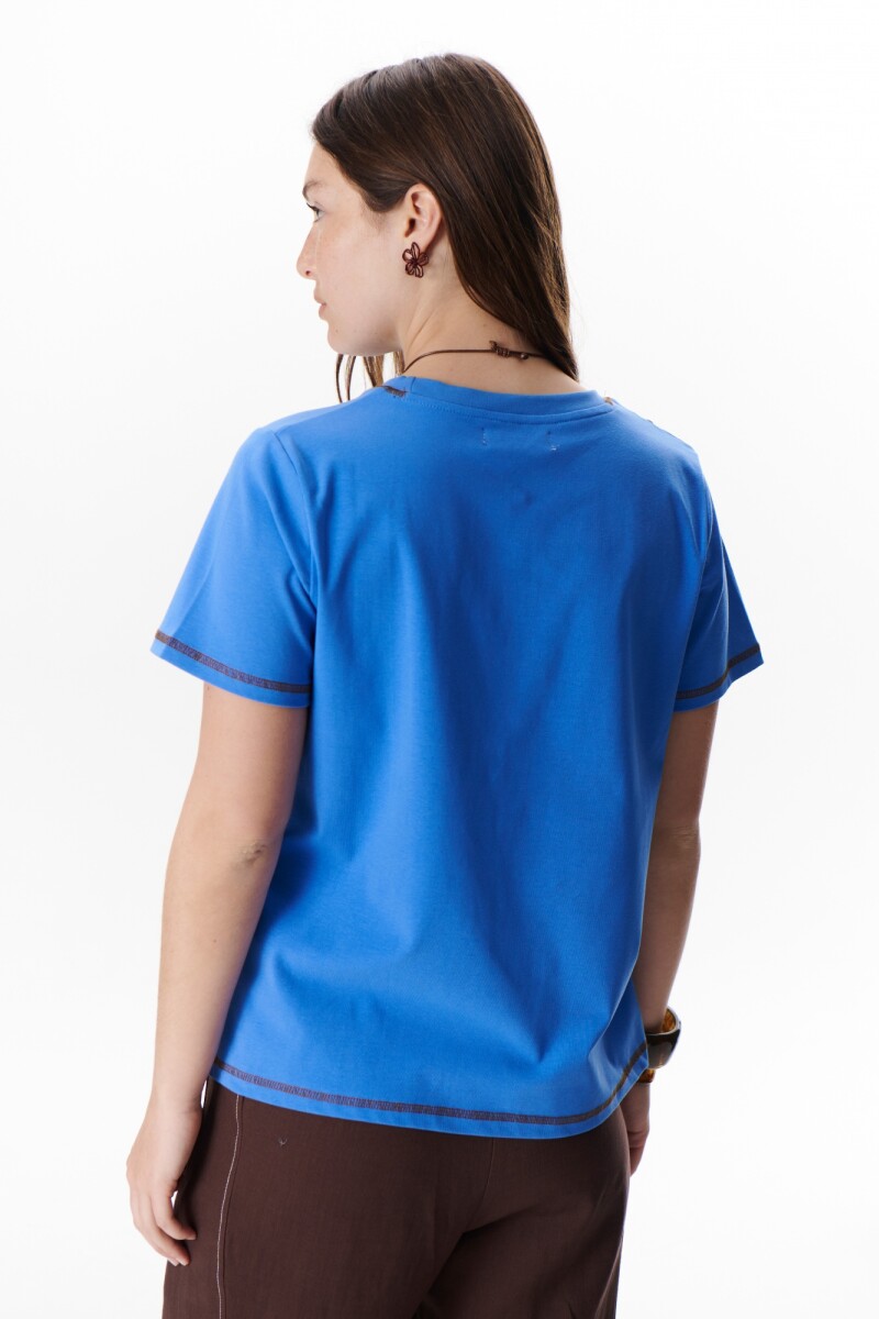 REMERA LARA AZUL