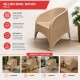 Sillón simil ratán BEIGE
