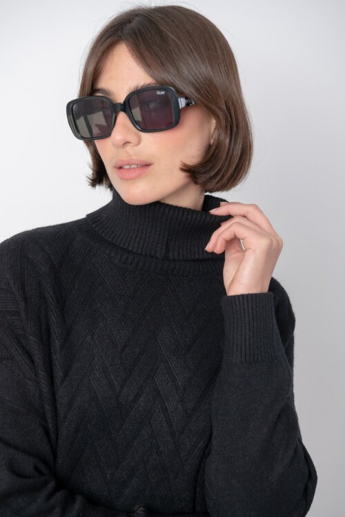 Sweater Bow Negro