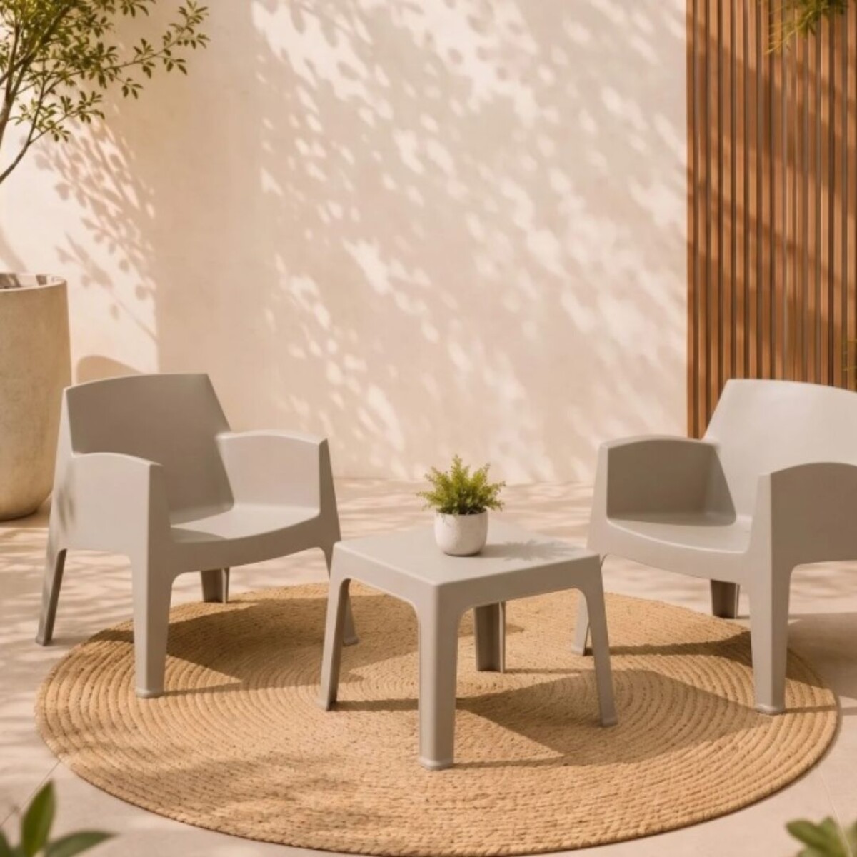 Silla De Exterior Master - Marron Robles 