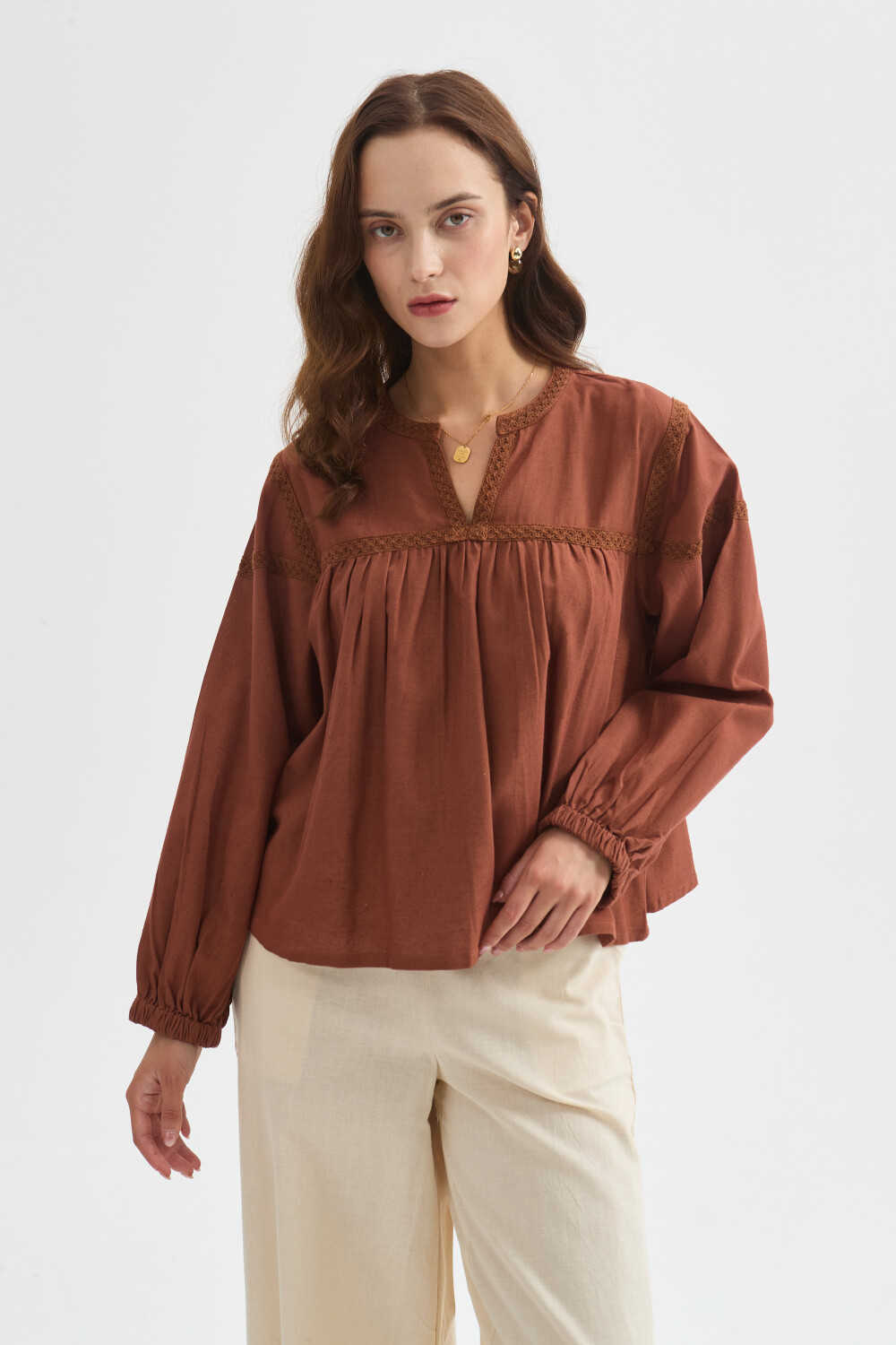 Blusa Xirla Canela