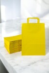 Pack x 50 - bolsa lisa 22x10x30 cm. AMARILLO