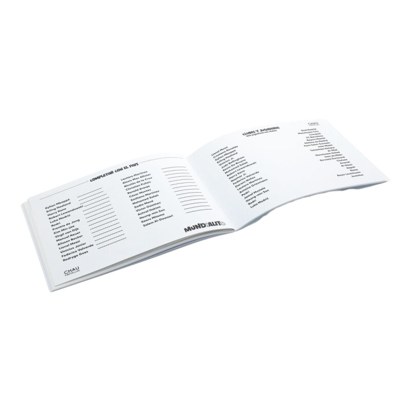 Block de Actividades Mundialito 2026 Chau Pantallas Block de Actividades Mundialito 2026 Chau Pantallas