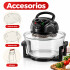 Freidora De Aire Halógena Ackiliss 12 L 3500 W Acl-65302 FREIDORA SIN ACEITE ACKILISS 12L AC65302