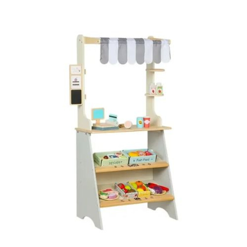 Kiosko en madera con accesorio Kiosko En Madera Con Accesorio