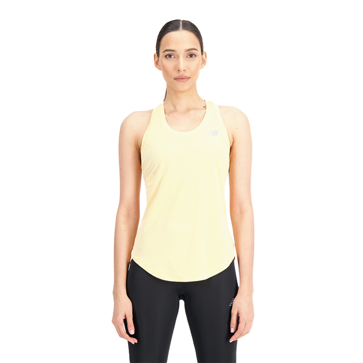 Musculosa New Balance Accelerate Tank - Naranja 