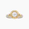 Anillo en plata y oro con nácar Anillo En Plata Y Oro Con Nácar