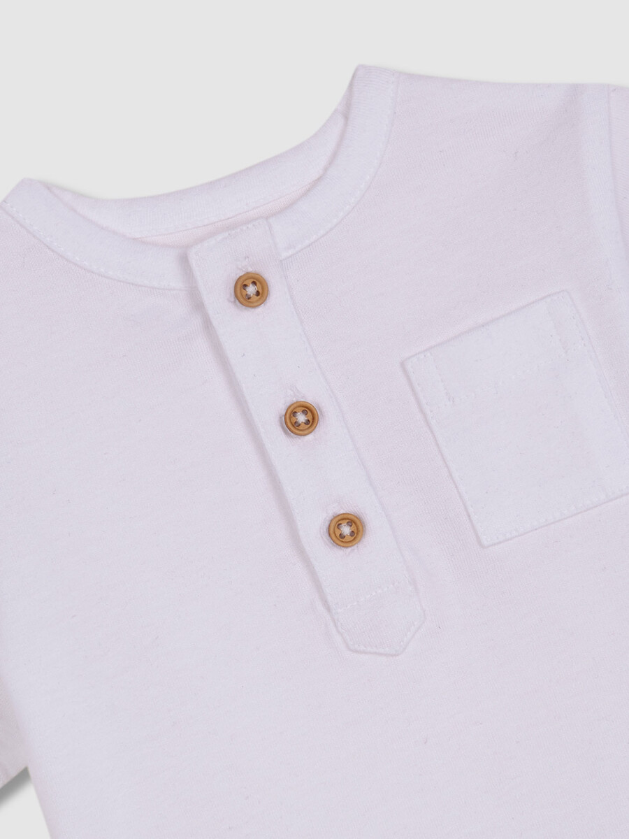 Camiseta Panadera Blanco