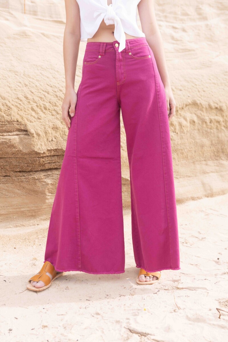JEAN WIDE XL Fucsia Oscur