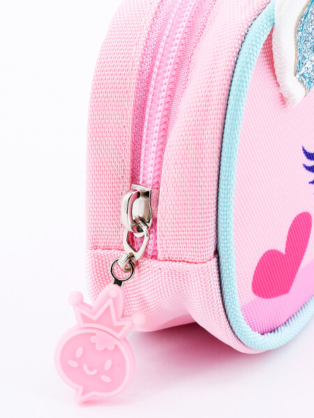 CARTUCHERA UNICORNIO CELESTE