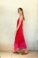 VESTIDO LAVANDA SS24 Rojo Y Fucsi