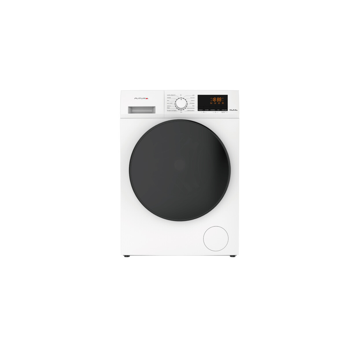 Lavasecarropas Futura Inverter FUT-LS10K 10/6 kg 