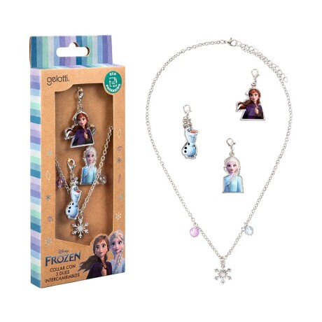 Set Disney Frozen Collar Cadena con Dijes 001