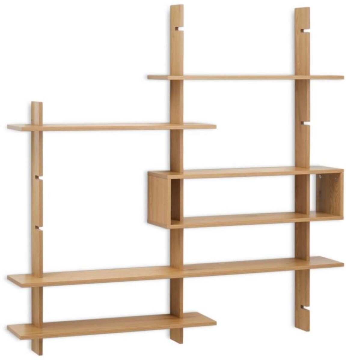 Mueble De Pared Karleby - Roble/Blanco 