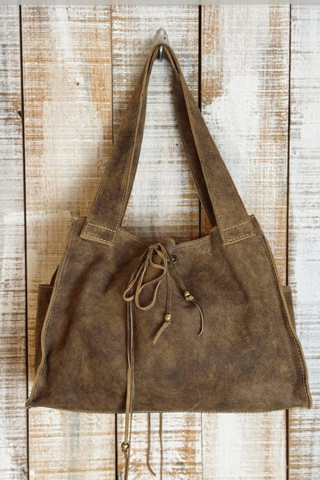 Bolso Boho Boxy Visón