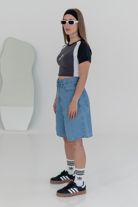 Bermuda Pulau Denim Women Azul