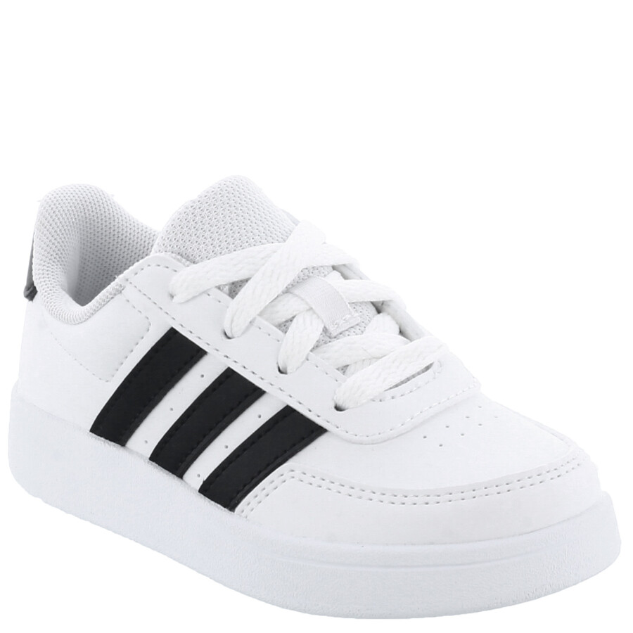 Championes de Niños Adidas Breaknet Lifestyle Court Blanco - Negro