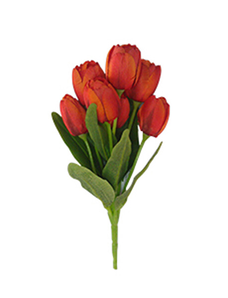 RAMO TULIPAN ARTIFICIAL ROJO 30CM RAMO TULIPAN ARTIFICIAL ROJO 30CM
