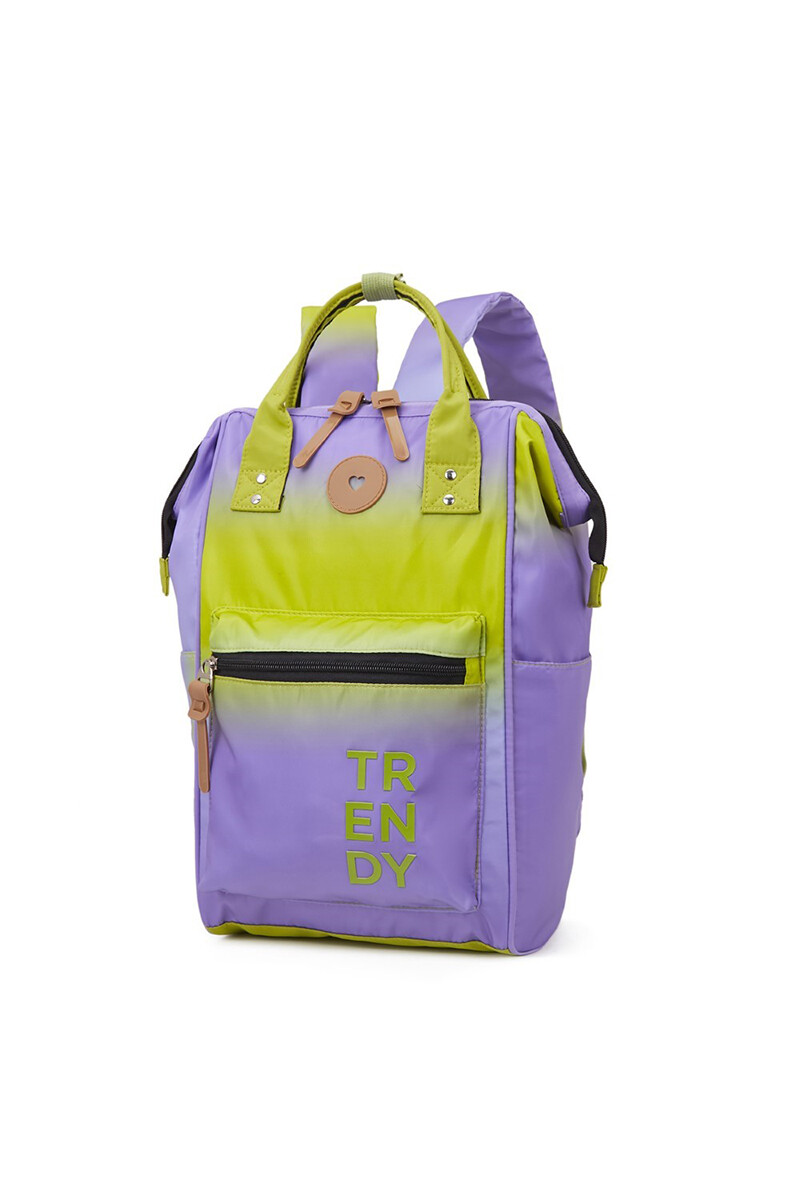 Mochila trendy degrade Verde