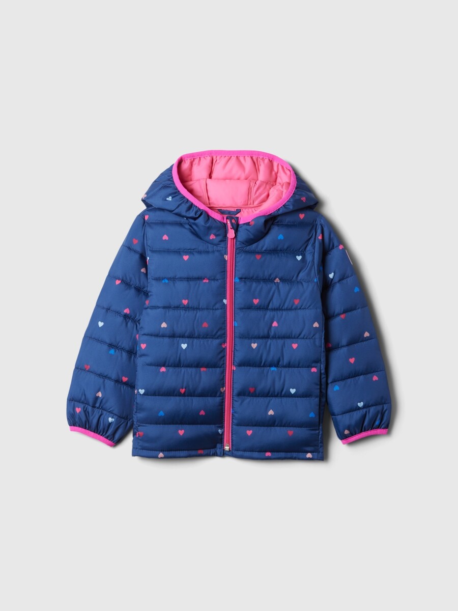 Campera Puffer Toddler Niña - Bellwether Blue 193943 