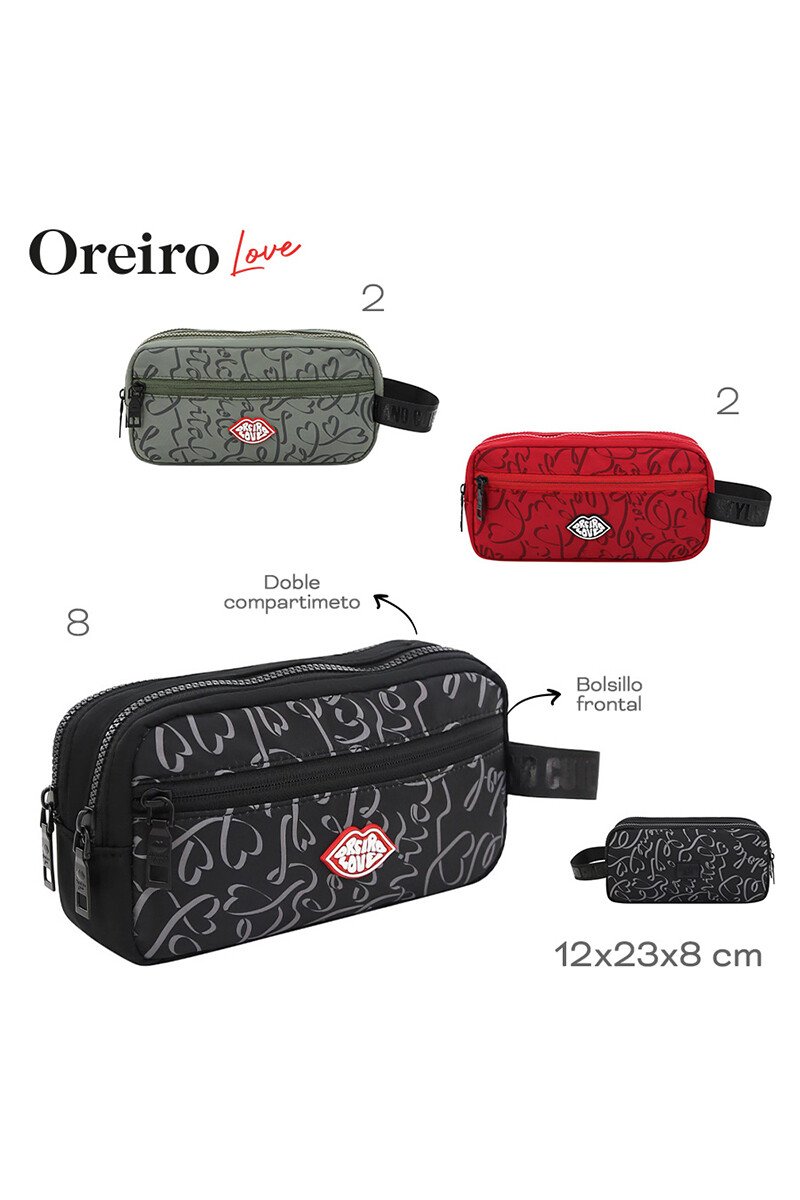 Necessaire Las Oreiro Negro