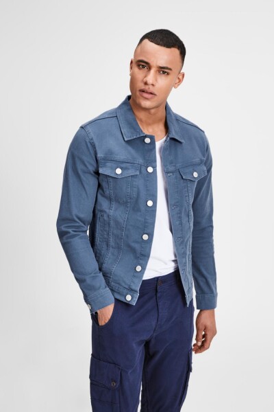 Chaqueta Alvin Denim Comfort Fit Dark Denim