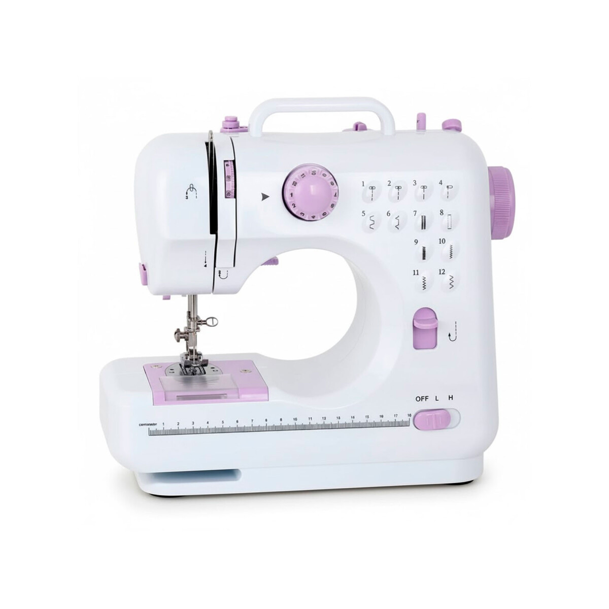 Máquina De Coser Electrica Pedal Profesional Modista Ropa 