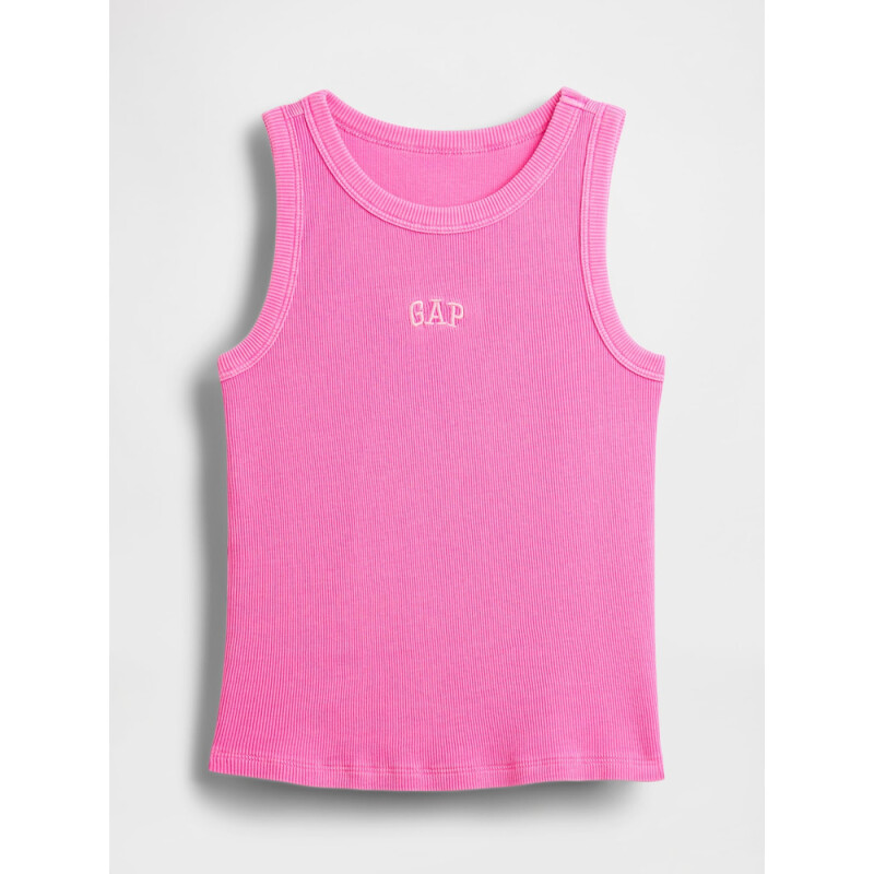 FRCH LOGO TANK STANDOUT PINK